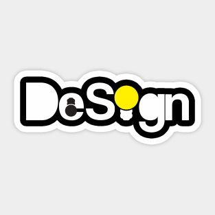 DeSign Simple Design Sticker